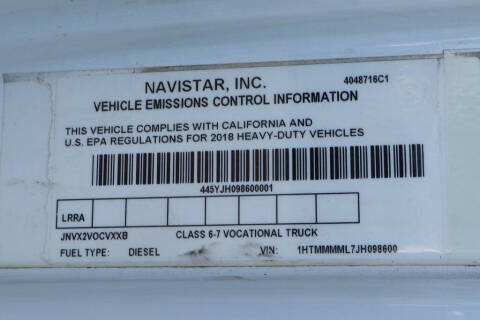 2018 International DuraStar 4300