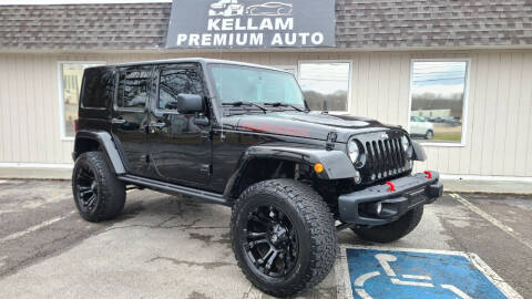 2016 Jeep Wrangler Unlimited for sale at Kellam Premium Auto LLC in Lenoir City TN