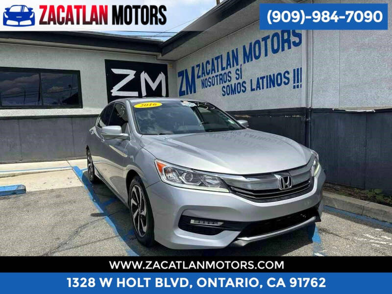 2016 Honda Accord for sale at Ontario Auto Square in Ontario CA