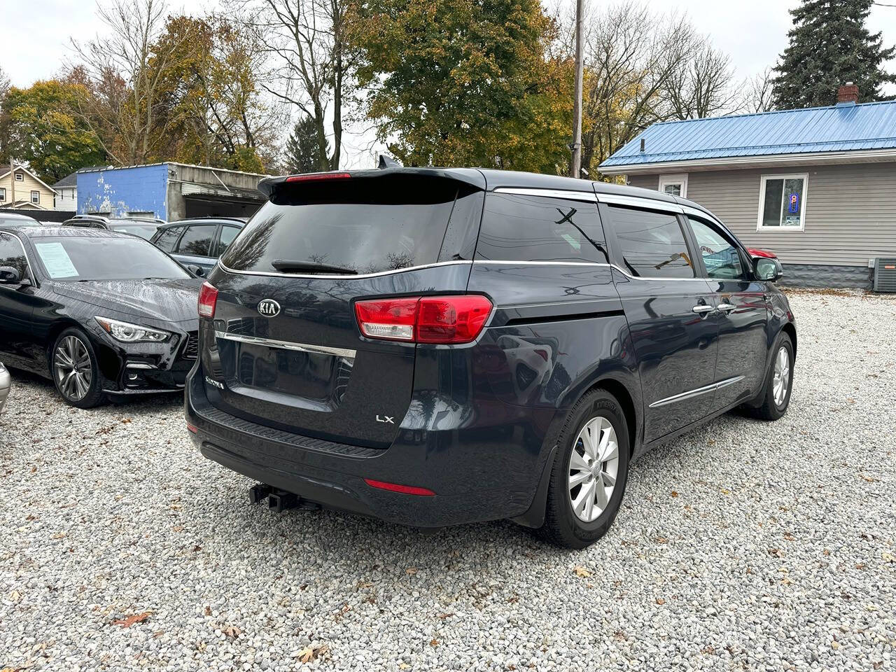 2017 Kia Sedona for sale at Statewide Auto LLC in Akron, OH