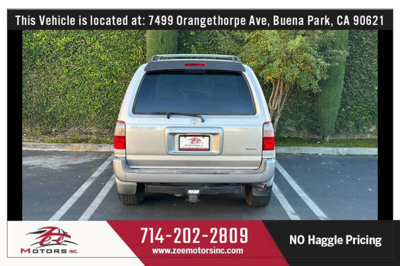 2000 Toyota 4Runner Limited