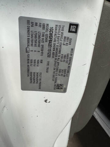 2014 Chevrolet Express 2500