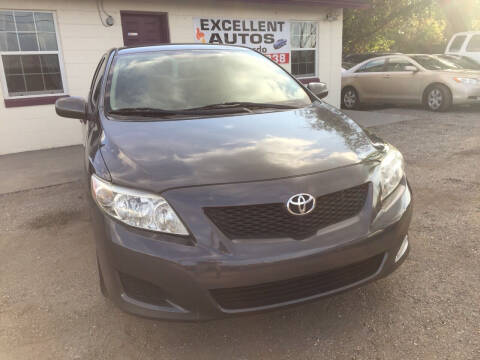 2010 Toyota Corolla for sale at Excellent Autos of Orlando in Orlando FL