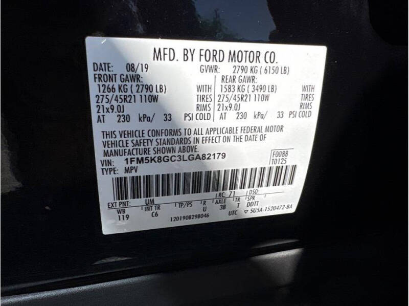 2020 Ford Explorer ST