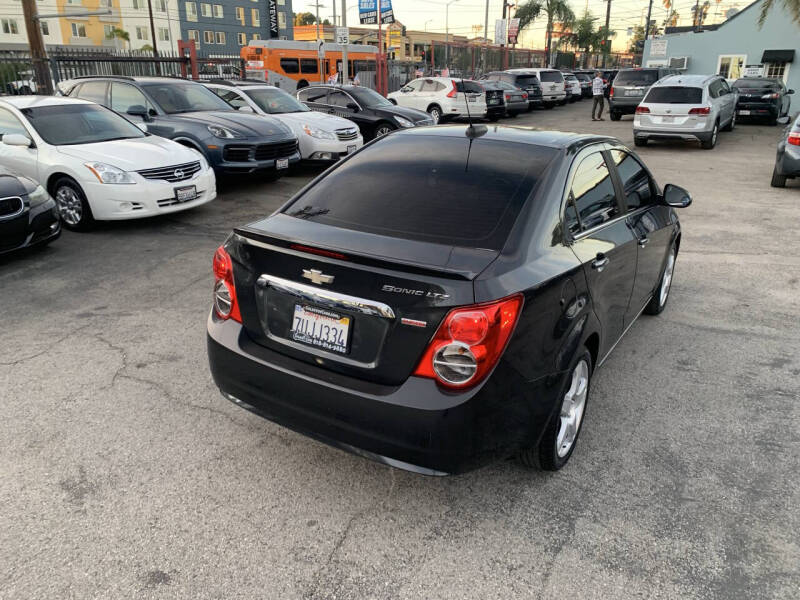 2015 Chevrolet Sonic LTZ Auto