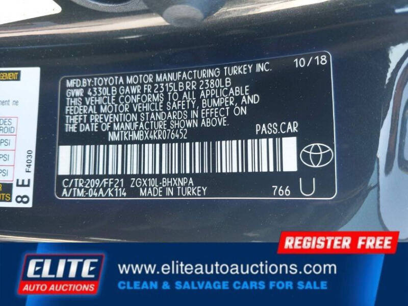 2019 Toyota C-HR XLE