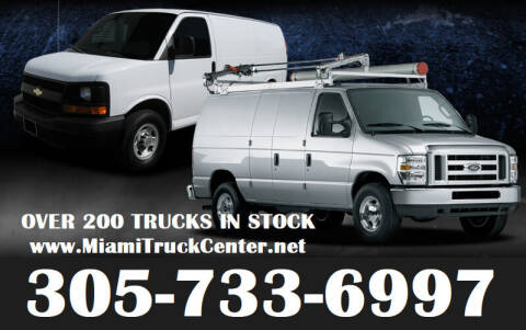 2014 Chevrolet Express Cargo for sale at Miami Truck Center in Hialeah FL