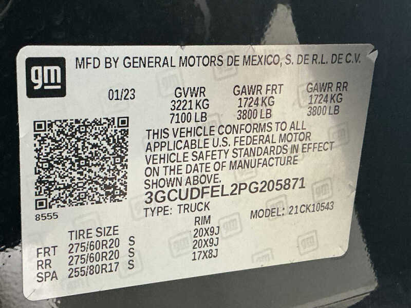 2023 Chevrolet Silverado 1500