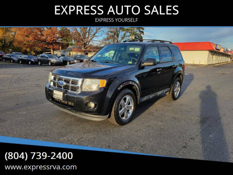 2012 Ford Escape for sale at EXPRESS AUTO SALES in Midlothian VA