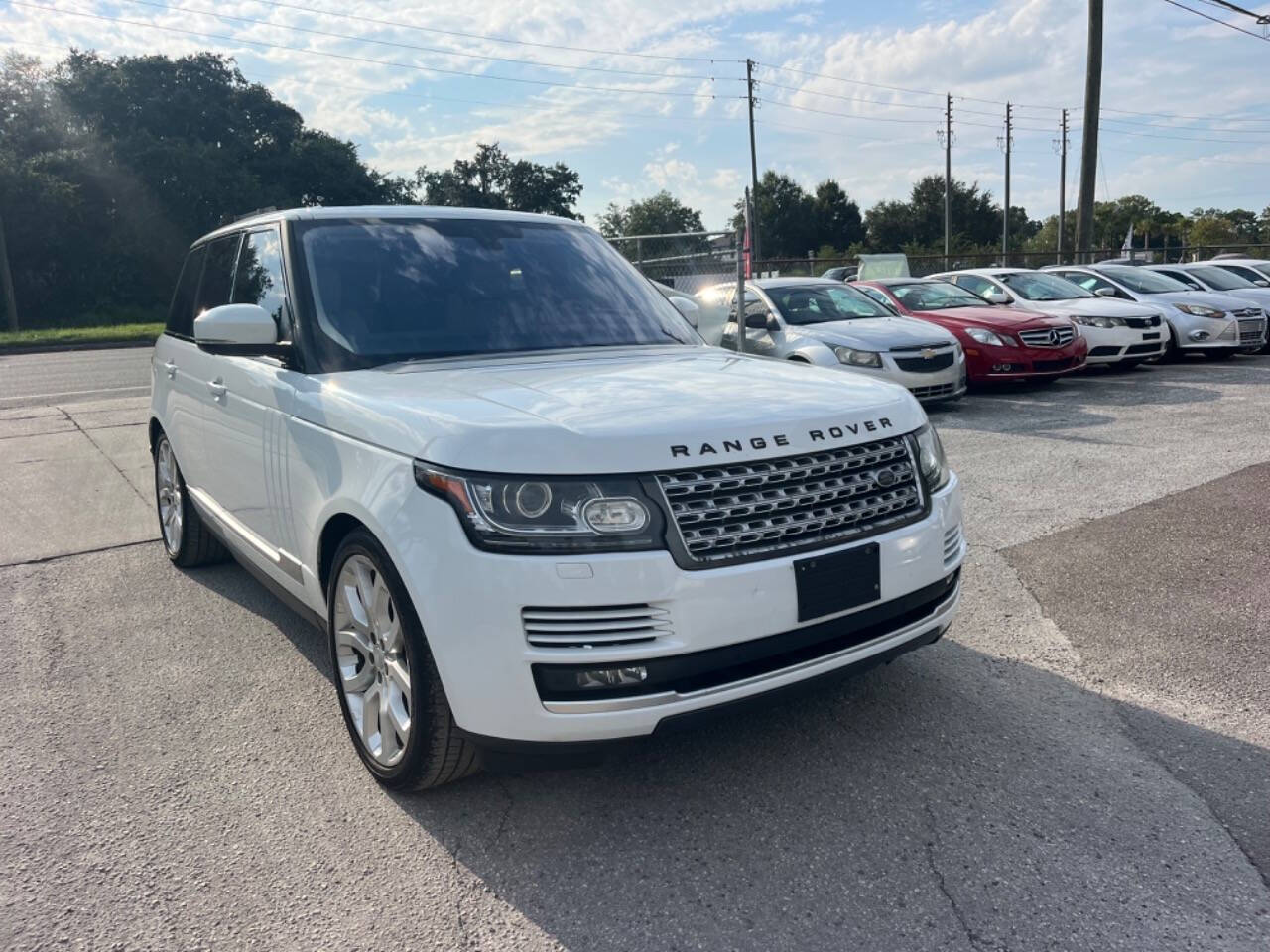 2016 Land Rover Range Rover for sale at Hobgood Auto Sales in Land O Lakes, FL