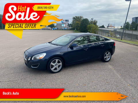 2012 Volvo S60 for sale at Beck's Auto in Chesterfield VA