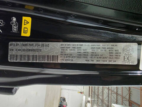 2021 Jeep Wrangler Unlimited