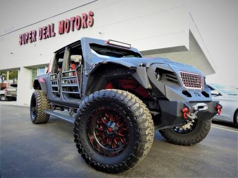 2020 Jeep Gladiator for sale at SUPER DEAL MOTORS 441 in Hollywood FL
