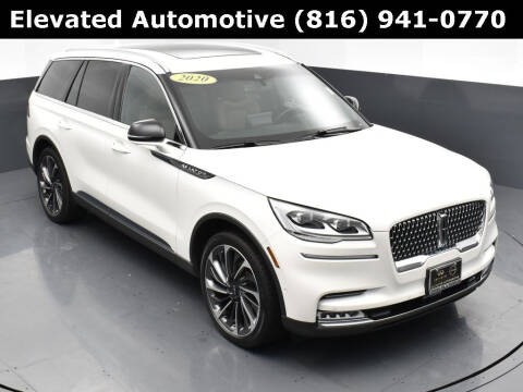 2020 Lincoln Aviator for sale at Elevated Automotive in Merriam KS