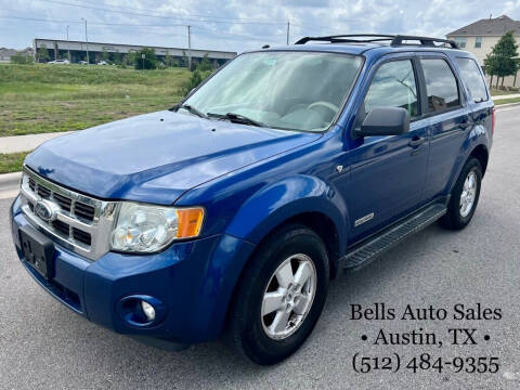 2008 Ford Escape for sale at Bells Auto Sales in Austin TX