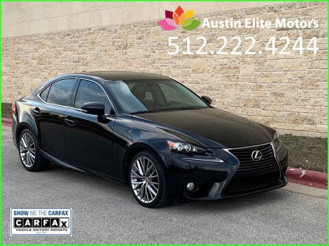 2014 Lexus IS 250 for sale at Austin Elite Motors in Austin TX