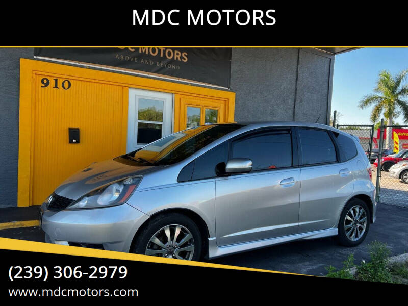 2013 Honda Fit for sale at MDC MOTORS in Fort Myers FL