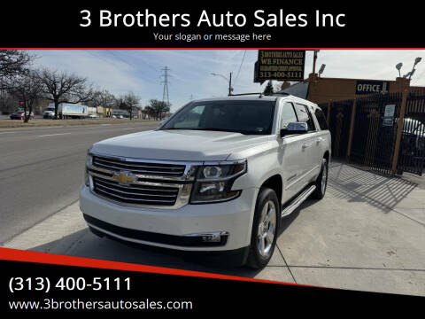 2015 Chevrolet Suburban for sale at 3 Brothers Auto Sales Inc in Detroit MI