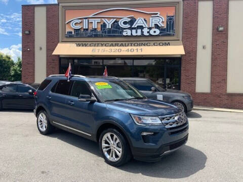 2018 Ford Explorer for sale at CITY CAR AUTO INC in Nashville TN