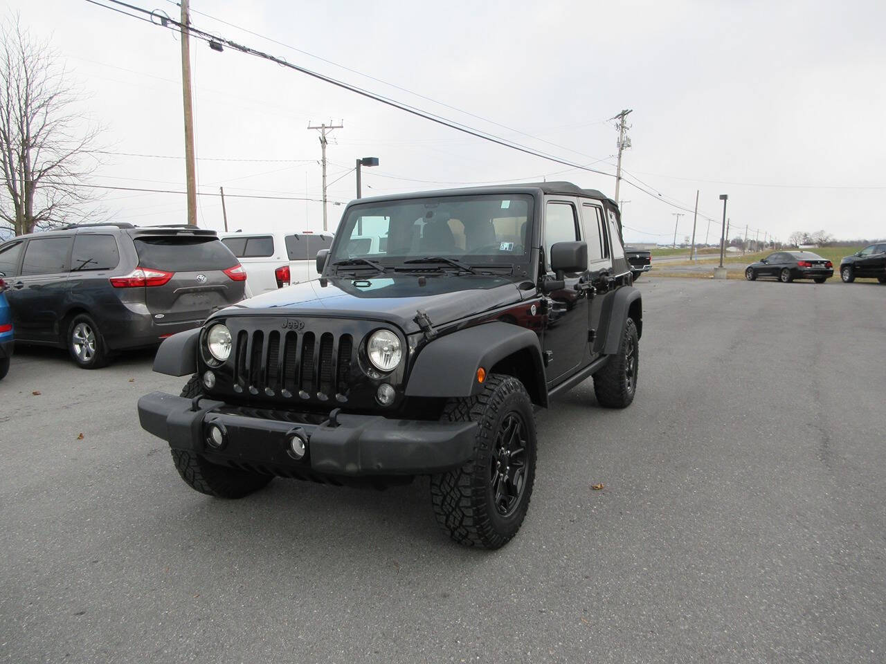 2014 Jeep Wrangler Unlimited for sale at FINAL DRIVE AUTO SALES INC in Shippensburg, PA