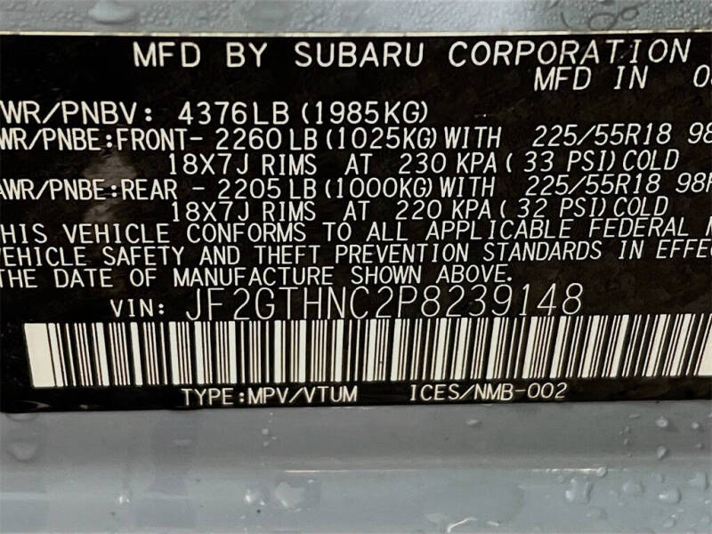 2023 Subaru Crosstrek Limited