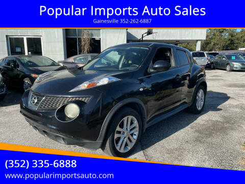 2011 Nissan JUKE for sale at Popular Imports Auto Sales in Gainesville FL