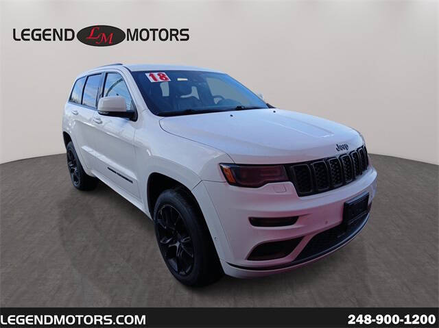 2018 Jeep Grand Cherokee High Altitude