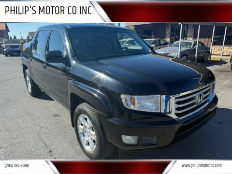 2012 Honda Ridgeline for sale at PHILIP'S MOTOR CO INC in Haleyville AL