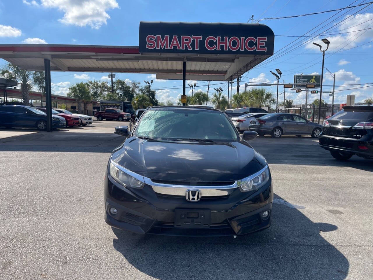 2017 Honda Civic for sale at SMART CHOICE AUTO in Pasadena, TX