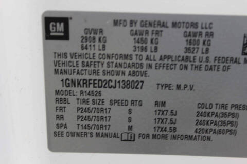 2012 Chevrolet Traverse LS