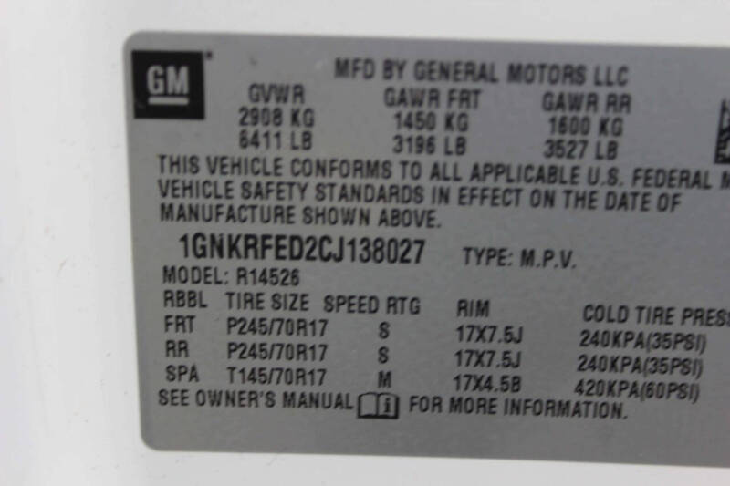 2012 Chevrolet Traverse LS