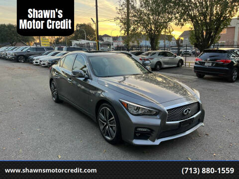 2014 Infiniti Q50 for sale at Shawn's Motor Credit in Houston TX
