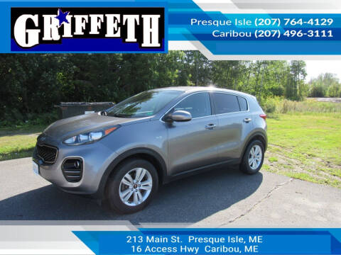 2018 Kia Sportage for sale at Griffeth Mitsubishi - Pre-owned in Caribou ME