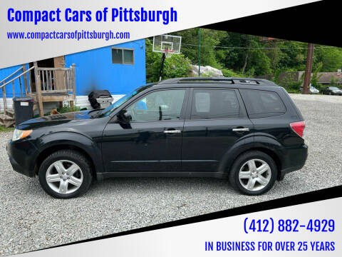 2010 Subaru Forester for sale at Compact Cars of Pittsburgh in Pittsburgh PA