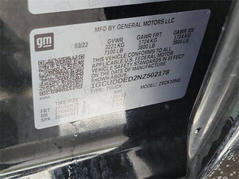 2022 Chevrolet Silverado 1500