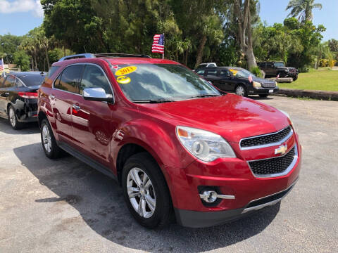 2013 Chevrolet Equinox for sale at Palm Auto Sales in West Melbourne FL