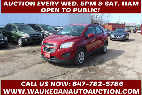 2015 Chevrolet Trax for sale at Waukegan Auto Auction in Waukegan IL