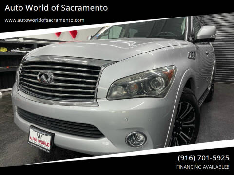 2012 Infiniti QX56 for sale at Auto World of Sacramento - Elder Creek location in Sacramento CA