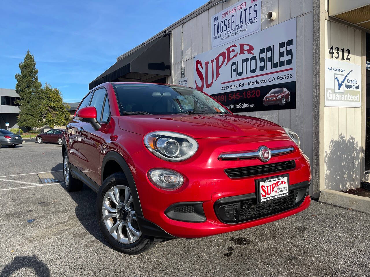 2016 FIAT 500X for sale at Super Auto Sales Modesto in Modesto, CA