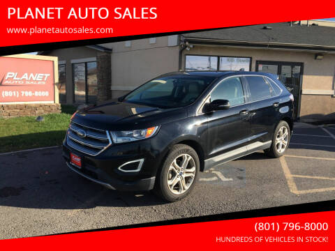 2018 Ford Edge for sale at PLANET AUTO SALES in Lindon UT