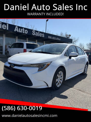 2023 Toyota Corolla for sale at Daniel Auto Sales Inc in Clinton Township MI