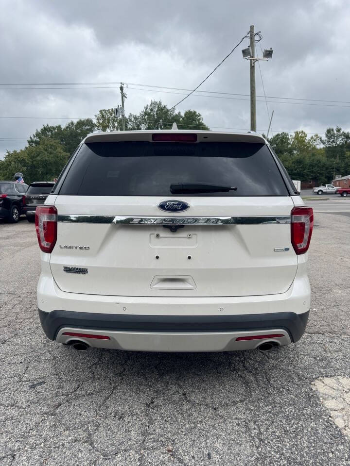 2016 Ford Explorer for sale at Joes Blvd Auto Sales in Hopewell, VA