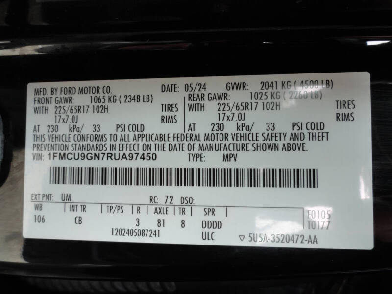 2024 Ford Escape Active