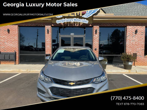 2017 Chevrolet Cruze for sale at Georgia Luxury Motor Sales in Cumming GA