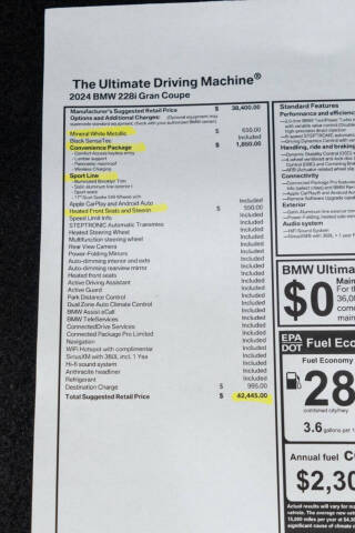 2024 BMW 2 Series 228i Gran Coupe