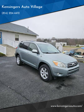 2008 Toyota RAV4 for sale at Kensingers Auto Village in Roaring Spring PA