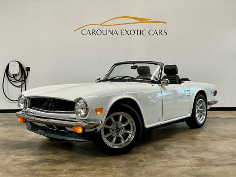 1976 Triumph TR6 for sale at Carolina Exotic Cars & Consignment Center in Raleigh NC