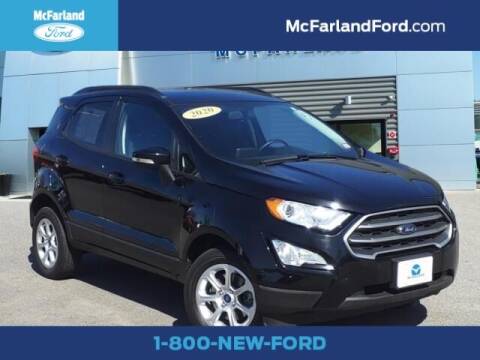 2020 Ford EcoSport for sale at MC FARLAND FORD in Exeter NH