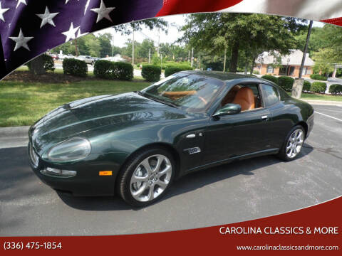 2004 Maserati Coupe for sale at Carolina Classics & More in Thomasville NC