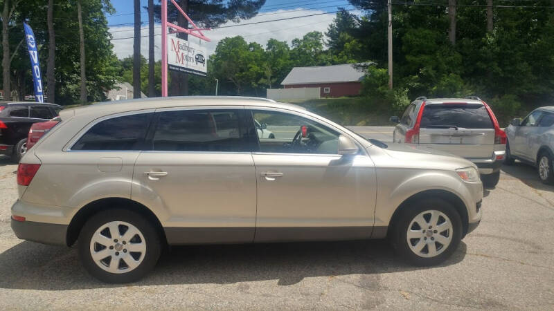2007 Audi Q7 for sale at Madbury Motors in Madbury NH